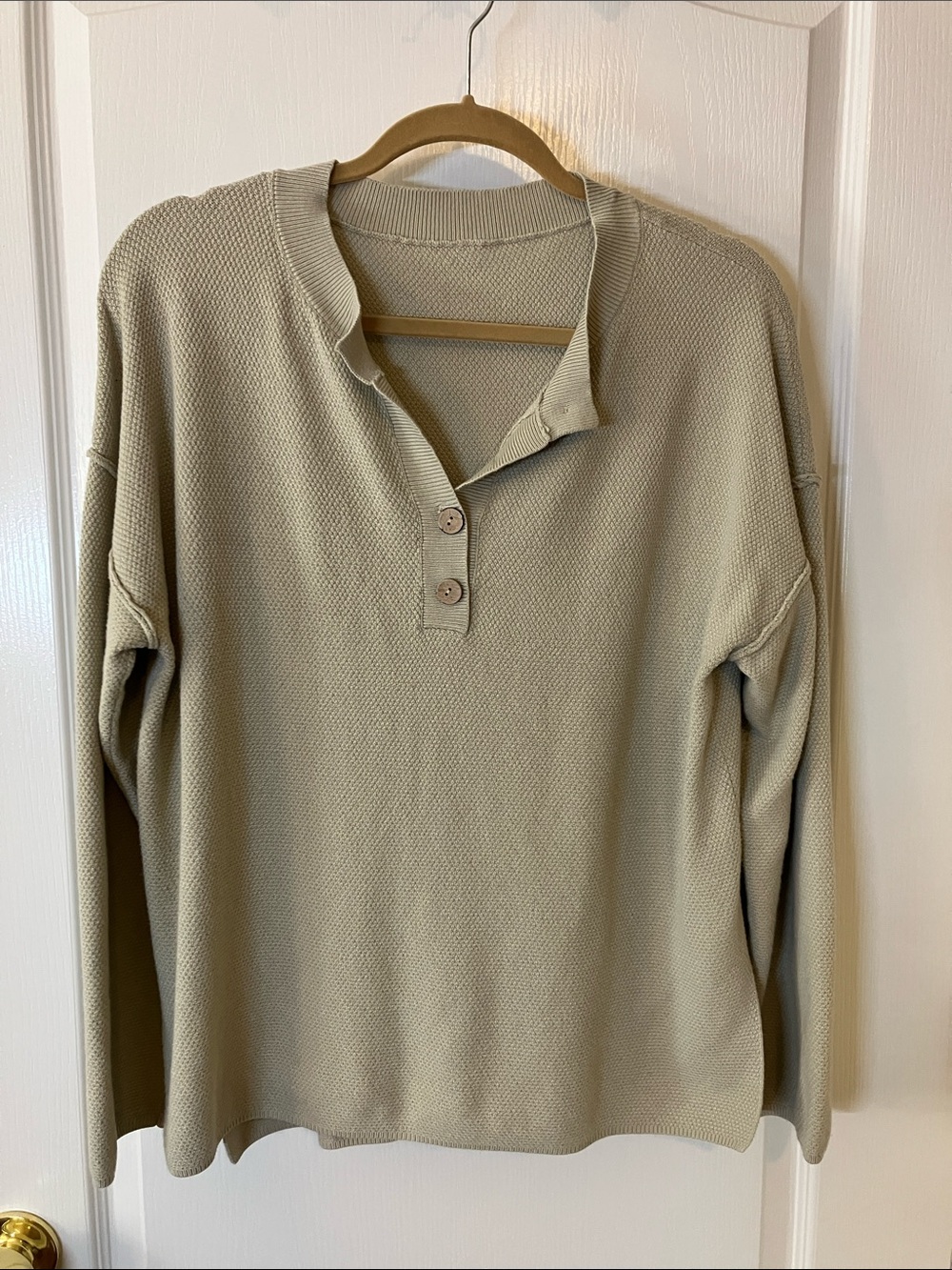 Lightweight rayon sweater